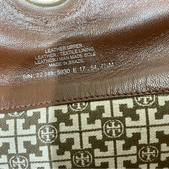 Tory Burch Junction Tumbled Leather Low Heel Knee High Riding Boots - Picture 14 of 16